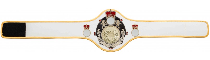 QUEENSBURY PRO LEATHER BOXING CHAMPIONSHIP BELT-QUEEN/B/G/BOXG 10+ COLOURS