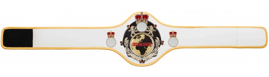 QUEENSBURY PRO LEATHER CUSTOM CHAMPIONSHIP BELT QUEEN/B/G/CUSTOM - AVAILABLE IN 10+ COLOURS