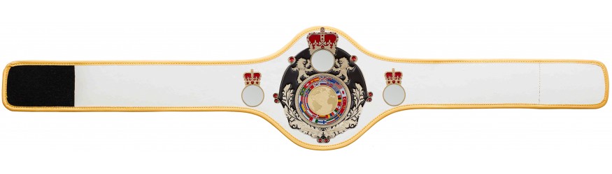 QUEENSBURY PRO LEATHER WORLD FLAGS CHAMPIONSHIP BELT - QUEEN/B/G/FLAG - AVAILABLE IN 10+ COLOURS