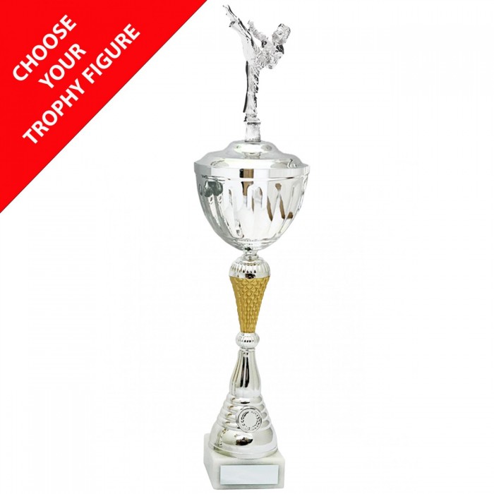  METAL FIGURE TROPHY   - AVAILABLE IN 3 SIZES