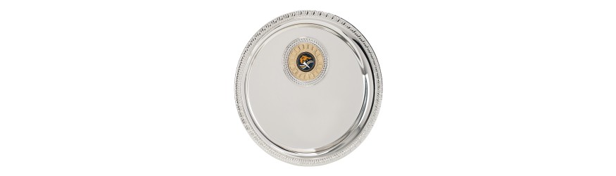 THURSO SILVER SALVER - 2 SIZES (100MM - 200MM)